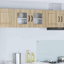 vidaXL Mosogatógép panel Kalmar Sonoma tölgy 80 x 31 x 40 cm Faanyag