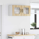 vidaXL Mosogatógép panel Kalmar Sonoma tölgy 80 x 31 x 40 cm Faanyag