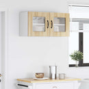 vidaXL Mosogatógép panel Kalmar Sonoma tölgy 80 x 31 x 40 cm Faanyag