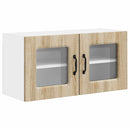 vidaXL Mosogatógép panel Kalmar Sonoma tölgy 80 x 31 x 40 cm Faanyag