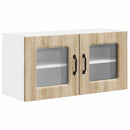 vidaXL Mosogatógép panel Kalmar Sonoma tölgy 80 x 31 x 40 cm Faanyag