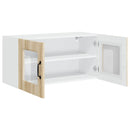 vidaXL Mosogatógép panel Kalmar Sonoma tölgy 80 x 31 x 40 cm Faanyag
