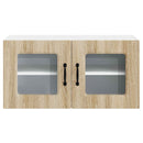vidaXL Mosogatógép panel Kalmar Sonoma tölgy 80 x 31 x 40 cm Faanyag