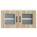 vidaXL Mosogatógép panel Kalmar Sonoma tölgy 80 x 31 x 40 cm Faanyag