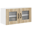 vidaXL Mosogatógép panel Kalmar Sonoma tölgy 80 x 31 x 40 cm Faanyag