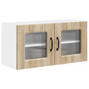 vidaXL Mosogatógép panel Kalmar Sonoma tölgy 80 x 31 x 40 cm Faanyag