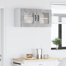 vidaXL Mosogatógép panel Kalmar Beton Szürke 80 x 31 x 40 cm Faanyag