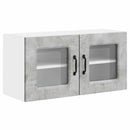 vidaXL Mosogatógép panel Kalmar Beton Szürke 80 x 31 x 40 cm Faanyag