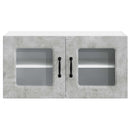 vidaXL Mosogatógép panel Kalmar Beton Szürke 80 x 31 x 40 cm Faanyag