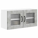 vidaXL Mosogatógép panel Kalmar Beton Szürke 80 x 31 x 40 cm Faanyag
