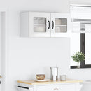 vidaXL Mosogatógép panel Kalmar Magas Fényű Fehér 80 x 31 x 40 cm