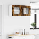 vidaXL Fali konyhaszekrény Füstölt tölgy 80 x 31 x 40 cm Faanyag