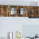 vidaXL Mosogatógép panel Kalmar Füstölt tölgy 80 x 31 x 40 cm