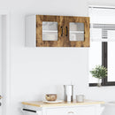 vidaXL Mosogatógép panel Kalmar Füstölt tölgy 80 x 31 x 40 cm