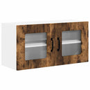 vidaXL Fali konyhaszekrény Füstölt tölgy 80 x 31 x 40 cm Faanyag