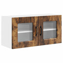 vidaXL Mosogatógép panel Kalmar Füstölt tölgy 80 x 31 x 40 cm
