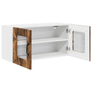 vidaXL Fali konyhaszekrény Füstölt tölgy 80 x 31 x 40 cm Faanyag