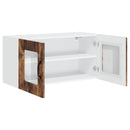 vidaXL Mosogatógép panel Kalmar Füstölt tölgy 80 x 31 x 40 cm