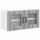 vidaXL Mosogatógép panel Kalmar Szürke Sonoma 80 x 31 x 40 cm Faanyag