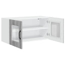 vidaXL Mosogatógép panel Kalmar Szürke Sonoma 80 x 31 x 40 cm Faanyag