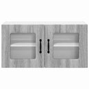 vidaXL Fali konyhaszekrény Szürke Sonoma 80 x 31 x 40 cm Faanyag