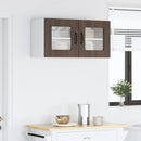vidaXL Mosogatógép panel Kalmar Barna Tölgy 80 x 31 x 40 cm Faanyag