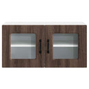 vidaXL Mosogatógép panel Kalmar Barna Tölgy 80 x 31 x 40 cm Faanyag