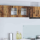 vidaXL Mosogatógép panel Kalmar Öreg fa 80 x 31 x 40 cm Faanyag