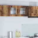vidaXL Mosogatógép panel Kalmar Öreg fa 80 x 31 x 40 cm Faanyag