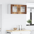 vidaXL Mosogatógép panel Kalmar Öreg fa 80 x 31 x 40 cm Faanyag