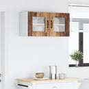 vidaXL Mosogatógép panel Kalmar Öreg fa 80 x 31 x 40 cm Faanyag