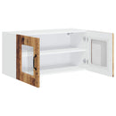 vidaXL Mosogatógép panel Kalmar Öreg fa 80 x 31 x 40 cm Faanyag
