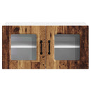 vidaXL Mosogatógép panel Kalmar Öreg fa 80 x 31 x 40 cm Faanyag