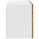 vidaXL Mosogatógép panel Kalmar Öreg fa 80 x 31 x 40 cm Faanyag