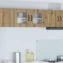 vidaXL Mosogatógép panel Kalmar Artisan tölgy 80 x 31 x 40 cm Faanyag