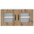 vidaXL Fali konyhaszekrény Artisan tölgy 80 x 31 x 40 cm Faanyag