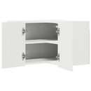 vidaXL Mosogatógép panel Kalmar Fehér 57 x 57 x 40 cm Faanyag