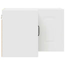 vidaXL Fali konyhaszekrény polcokkal Fehér 57 x 57 x 40 cm Faanyag