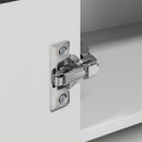 vidaXL Mosogatógép panel Kalmar Fekete 57 x 57 x 40 cm Faanyag