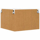vidaXL Mosogatógép panel Kalmar Fekete 57 x 57 x 40 cm Faanyag