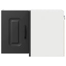 vidaXL Mosogatógép panel Kalmar Fekete 57 x 57 x 40 cm Faanyag