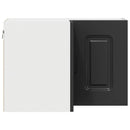 vidaXL Mosogatógép panel Kalmar Fekete 57 x 57 x 40 cm Faanyag