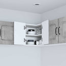 vidaXL Mosogatógép panel Kalmar Beton Szürke 57 x 57 x 40 cm Faanyag
