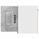 vidaXL Mosogatógép panel Kalmar Beton Szürke 57 x 57 x 40 cm Faanyag