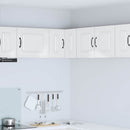 vidaXL Mosogatógép panel Kalmar Magas Fényű Fehér 57 x 57 x 40 cm