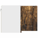 vidaXL Mosogatógép panel Kalmar Füstölt tölgy 57 x 57 x 40 cm Faanyag