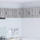 vidaXL Mosogatógép panel Kalmar Szürke Sonoma 57 x 57 x 40 cm Faanyag