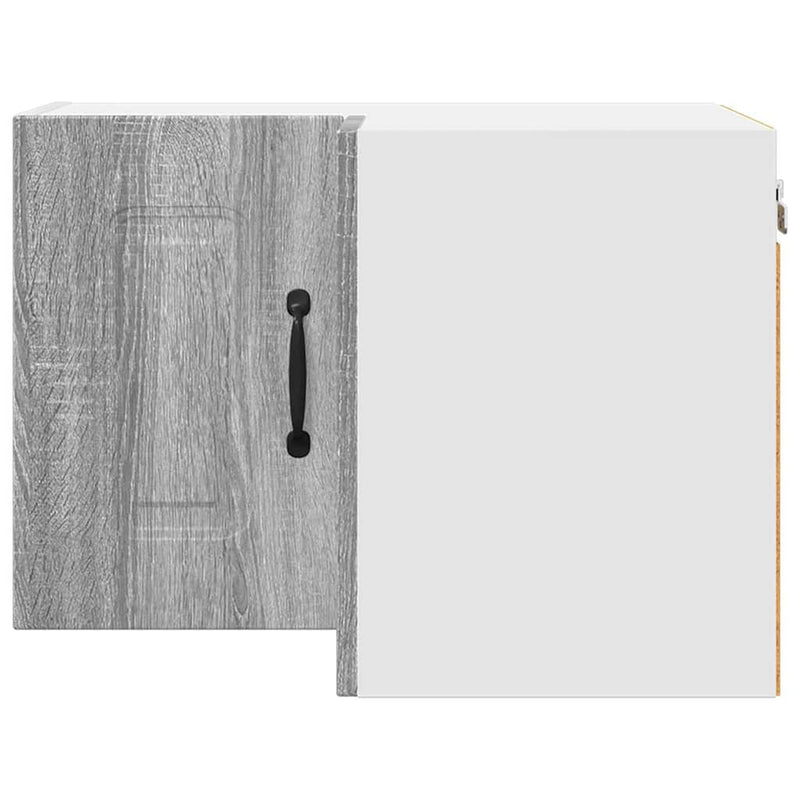 vidaXL Fali konyhaszekrény Szürke Sonoma 57 x 57 x 40 cm Faanyag