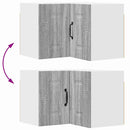 vidaXL Fali konyhaszekrény Szürke Sonoma 57 x 57 x 40 cm Faanyag