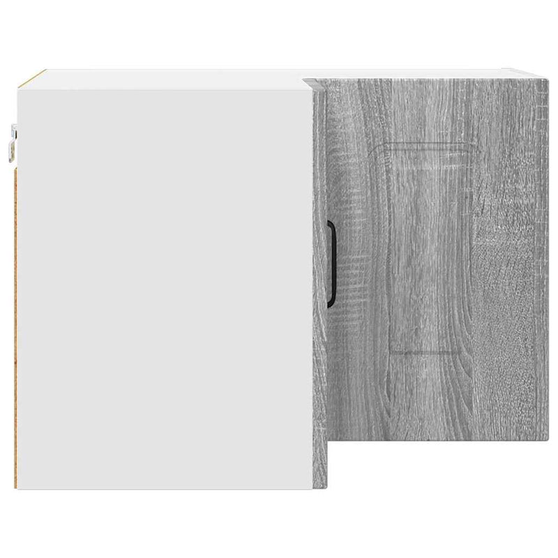 vidaXL Fali konyhaszekrény Szürke Sonoma 57 x 57 x 40 cm Faanyag